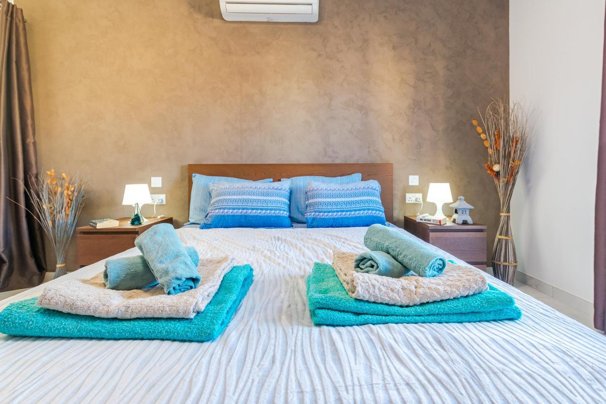 New Spacious Apartment With Amazing View Bugibba 세인트폴스베이 외부 사진